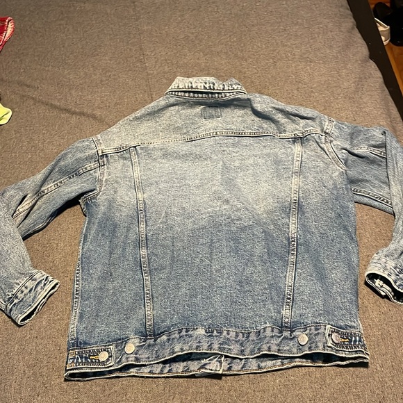 Wild Fable distressed Jean jacket, M, NWT - Picture 2 of 7